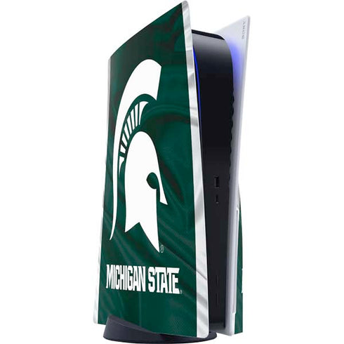 Michigan State University Away Grey Jersey PlayStation PS5 Skins